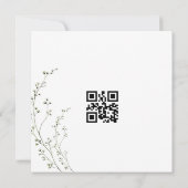 Persoonlijke Elegante Trouw Uitnodiging (Achterkant)