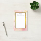 Persoonlijke elegante Waterverf Post-it® Notes (Kantoor)