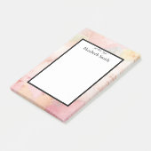 Persoonlijke elegante Waterverf Post-it® Notes (Schuin)