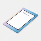 Persoonlijke elegante Waterverf Post-it® Notes (Schuin)