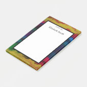 Persoonlijke elegante Waterverf Post-it® Notes (Schuin)
