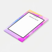 Persoonlijke elegante Waterverf Post-it® Notes (Schuin)