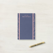 Persoonlijke Elegante Waterverf Post-it Notities Post-it® Notes (Op bureau)