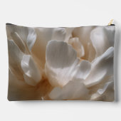 Persoonlijke Elegante Witte Pioen Bloei Etui (Achterkant)