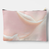 Persoonlijke Elegante Zachte Blush Satijn Abstract Etui (Achterkant)