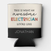 Persoonlijke elektrische grappige cadeaus blikjeskoeler (Voorkant)