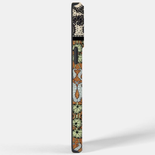 Persoonlijke Elephant Damask Case-Mate iPhone Case (Achterkant / Rechts)