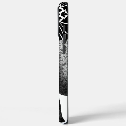 Persoonlijke Elephant Damask Case-Mate iPhone Case (Achterkant / Links)