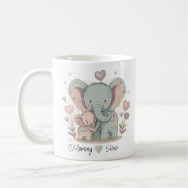 Persoonlijke Elephant Love Mok