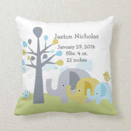 Persoonlijke Elephant Love Pillow Keepomwille Kussen