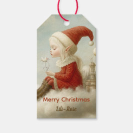 Persoonlijke Elf-cadeautags | Noordpool Kerstmis  Cadeaulabel
