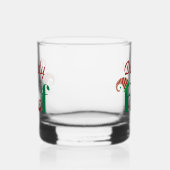 Persoonlijke Elf Kerstmis Whisky Glas (Rechts)