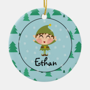 Persoonlijke Elf Ornament