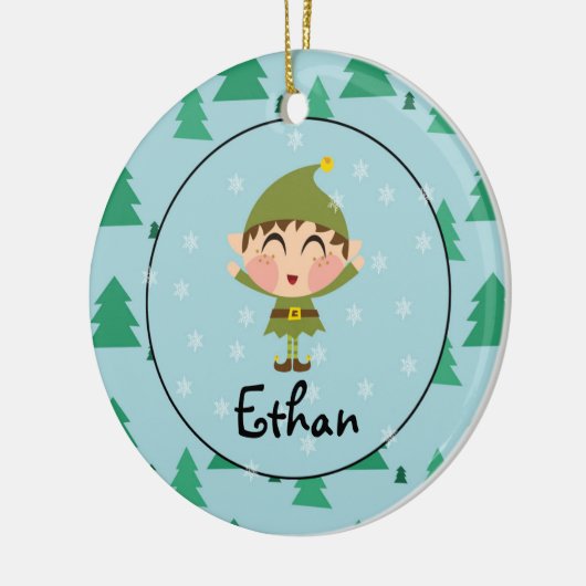 Persoonlijke Elf Ornament (Links)