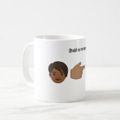 Persoonlijke Emoji-Mok | Jij bent mijn Boo Koffiemok (Voorkant links)