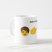 Persoonlijke Emoji-Mok | Jij bent mijn Boo Koffiemok (Voorkant links)