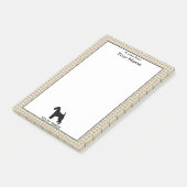 Persoonlijke en aangepaste draaggolf voor kleuren post-it® notes (Schuin)