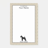 Persoonlijke en aangepaste draaggolf voor kleuren post-it® notes (Voorkant)