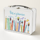 Persoonlijke encils en schildpadden Kunstenaars (Voorkant)