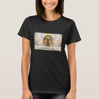 Persoonlijke engelenvleugels huisdier-herdenkingsp t-shirt
