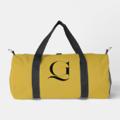 Persoonlijke Enkele Aangepaste Monogram Metallic G Plunjezak (Voorkant)