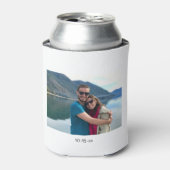Persoonlijke enkele foto op maat blikjeskoeler (Blikje Voorkant)