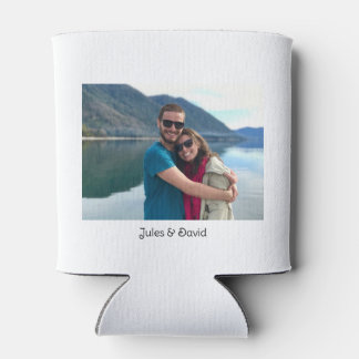 Persoonlijke enkele foto op maat blikjeskoeler