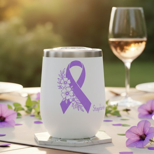 Persoonlijke Epilepsiebewustzijn Paarse Lint