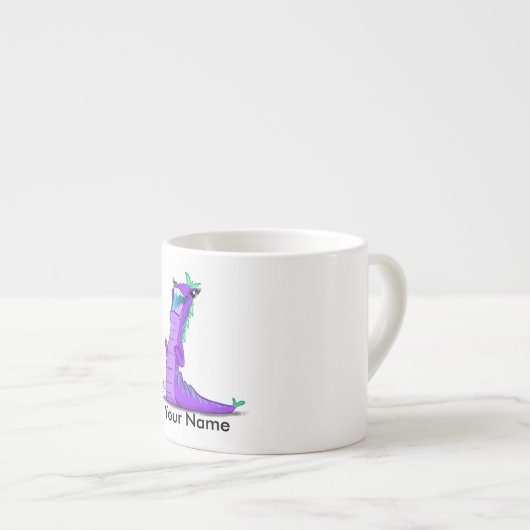 Persoonlijke espresso-mok met L-Monster Espresso Kop (Voorkant rechts)