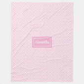 Persoonlijke esthetische deken chic pastel ontwerp (Voorkant)