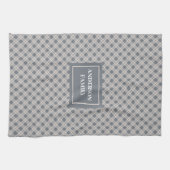 Persoonlijke esthetische handdoek Koraalgrijs Mini (Horizontaal)