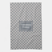 Persoonlijke esthetische handdoek Koraalgrijs Mini (Verticaal)