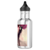 Persoonlijke Ethische Meisje met Roze Sproeten Waterfles (Rechts)