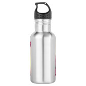 Persoonlijke Ethische Meisje met Roze Sproeten Waterfles (Achterkant)