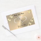 Persoonlijke etiketten voor de Sticker van huwelij (Envelop)