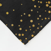 Persoonlijke etnische prinses Gold Sunshine Nurser Fleece Deken (Hoek)