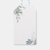 Persoonlijke Eucalyptus Weddenschap Bedankt Gift L Cadeaulabel (Achterkant)