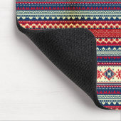 Persoonlijke Fair Isle Kerst Muismat Cadeau (Hoek)