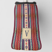 Persoonlijke Fair Isle Putterhoes Golfheadcover (Draai 90)