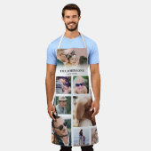 Persoonlijke familie 11 Foto-collage Schort (Gedragen)