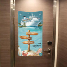 Persoonlijke Familie 3Havens Naambord Cruise Deur