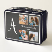 Persoonlijke familie 4 sjabloon fotocollage (Achterkant)