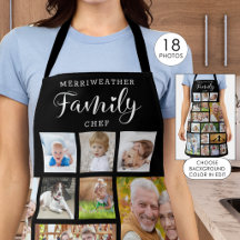 Persoonlijke FAMILIE CHEF 19 Foto Collage Aangepas