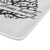 Persoonlijke familieboom snijplank (Hoek)