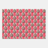 Persoonlijke familiefoontjes inpakpapier vel (Voorkant)