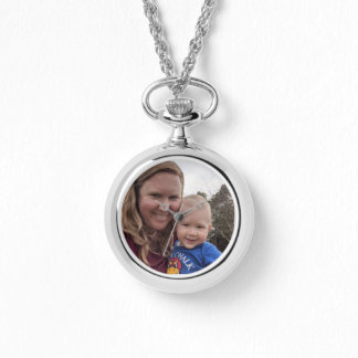 Persoonlijke familiefoto horloge