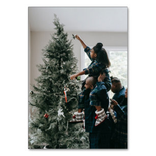 Persoonlijke familiefoto kaart