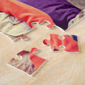Persoonlijke familiefoto legpuzzel (Zijkant)