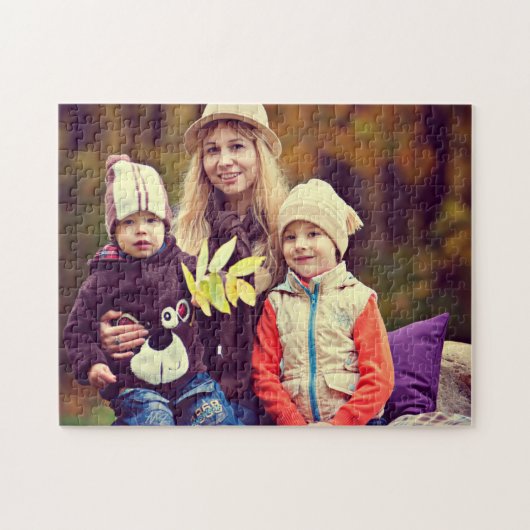 Persoonlijke familiefoto legpuzzel (Horizontaal)