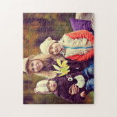 Persoonlijke familiefoto legpuzzel (Verticaal)